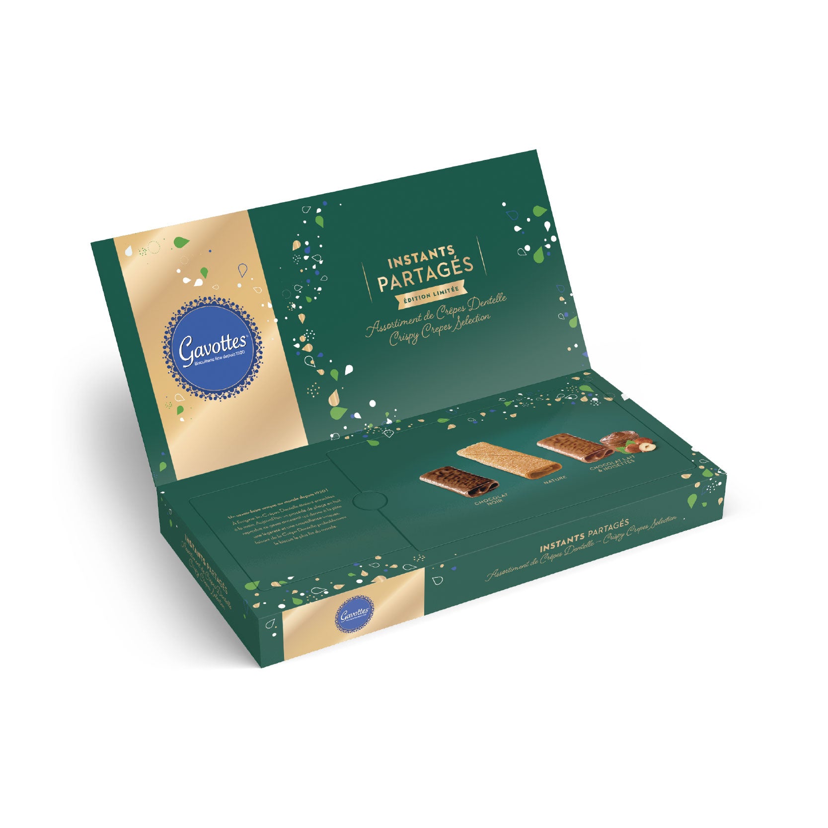 Gavottes Crêpes Assorted (Plain, Dark, Milk,) 240g