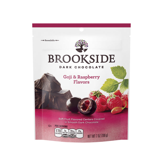Buy Brookside Dark Chocolate Goji & Raspberry 198g | Free Delivery ...