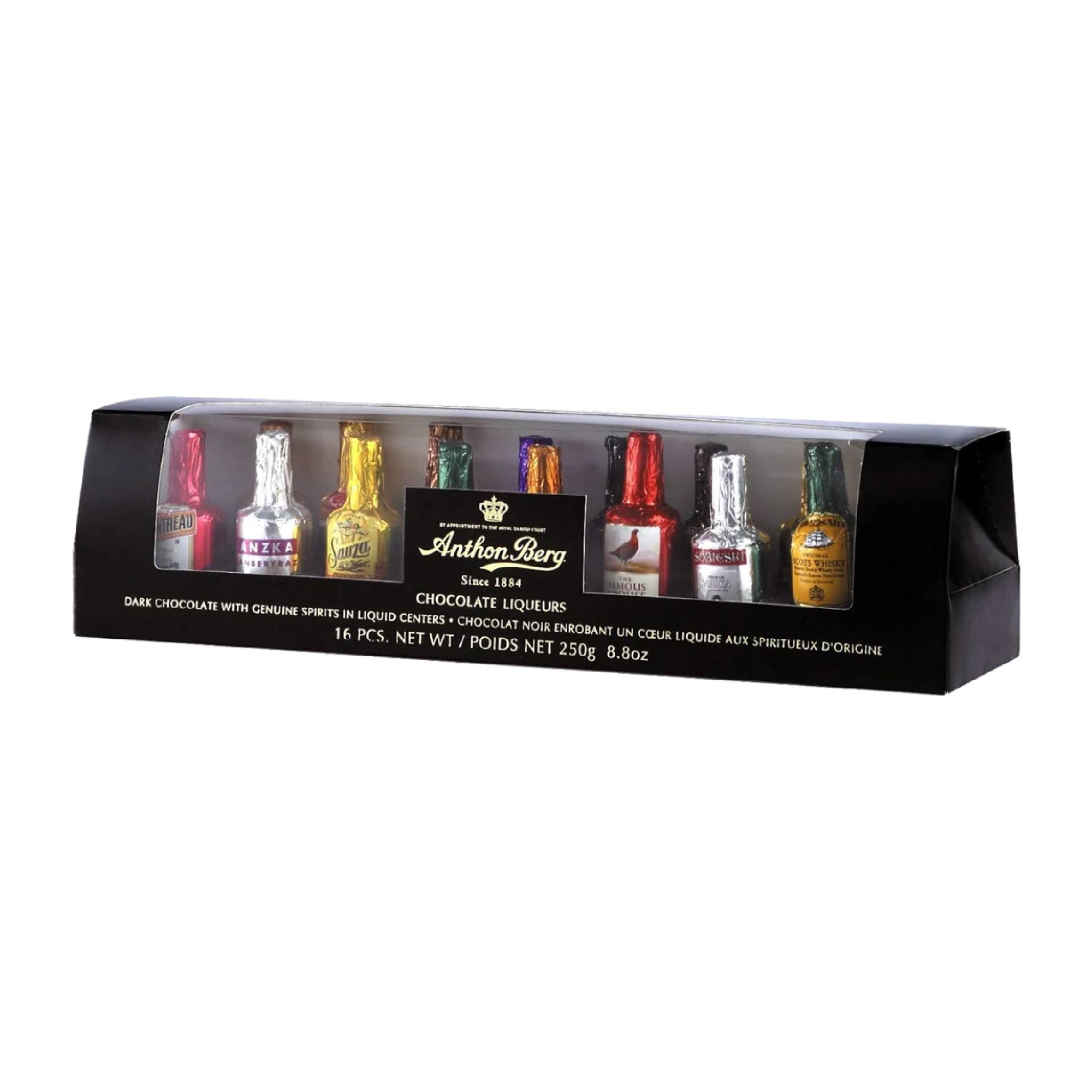Anthon Berg Chocolate Liqueurs 16pcs Tube 250g