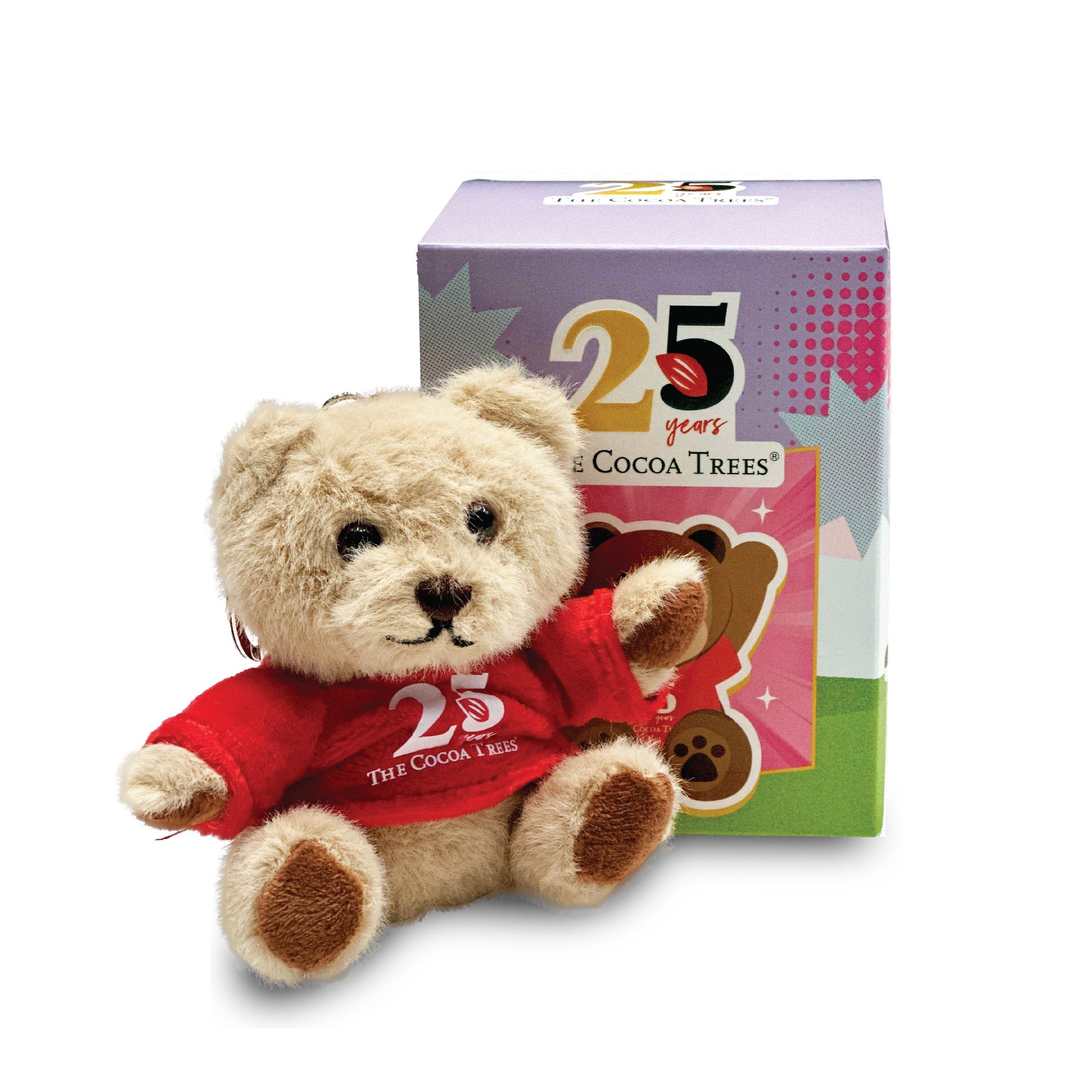 The Cocoa Trees 25th Anniversary KeyChain Bear