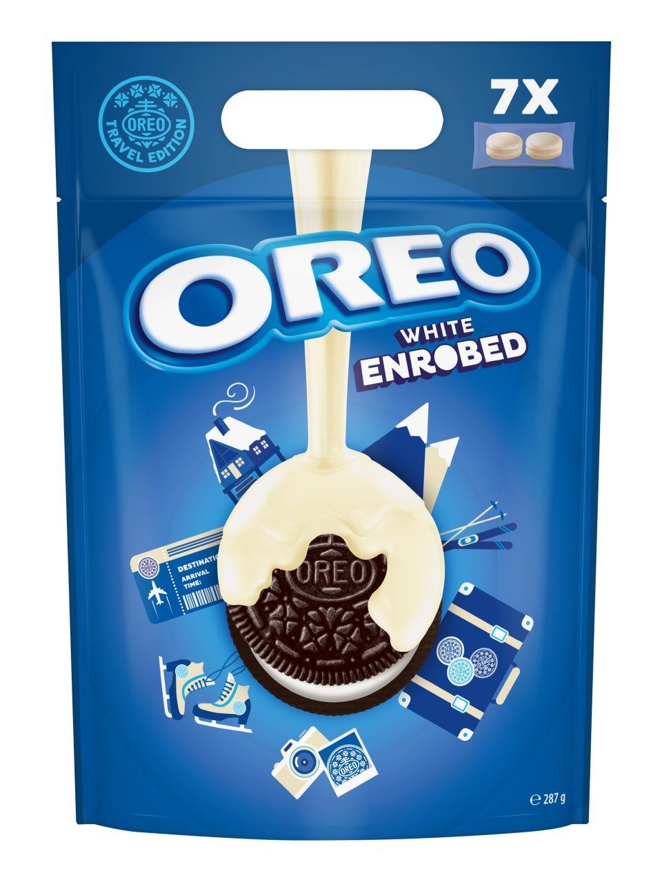 Oreo Enrobed White Chocolate Pouch 287g (Exp: 30 Nov 2025)