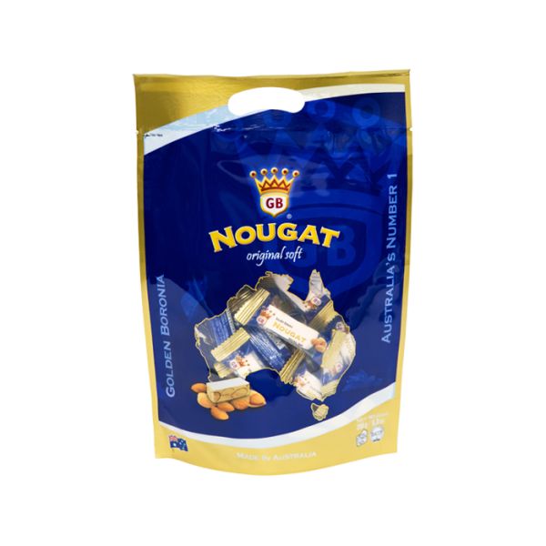 Golden Boronia Almond Soft Nougat 250g