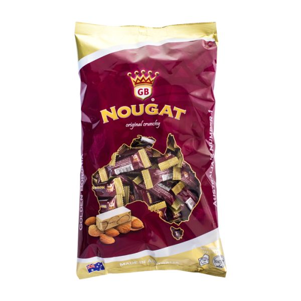 Golden Boronia Almond Crunchy Nougat 1kg