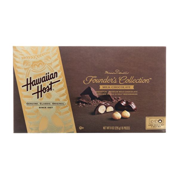 Hawaiian Host Founder's Collection Milk Chocolate Box 198g