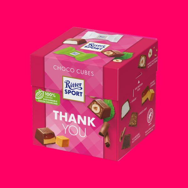 Ritter Sport Choco Cubes 'Thank You' 176g