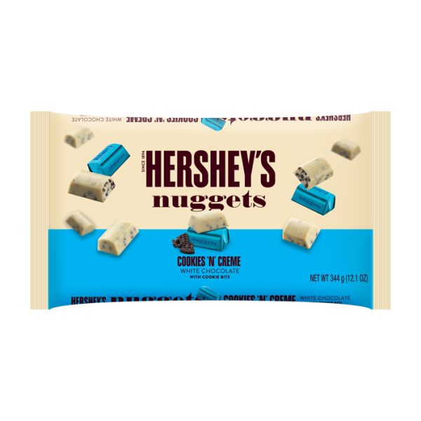 Hershey's Nuggets Cookies 'n' Creme 344g