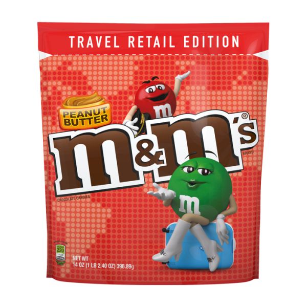 M&M'S Peanut Butter Pouch 396.9g