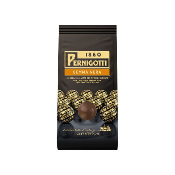 Pernigotti Gemma Dark Chocolate with Gianduia Filling 150g