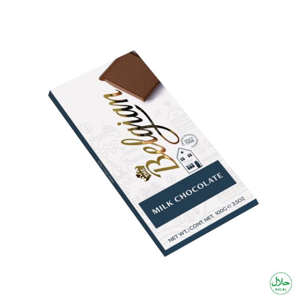 The Belgian Milk Chocolate Bar 100g