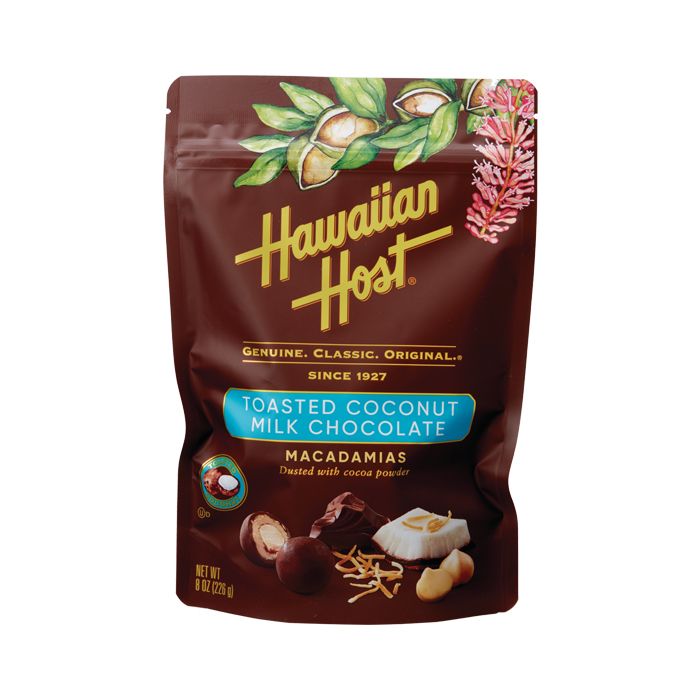 Hawaiian Host Paradise Collection Toasted Coconut Milk Chocolate 226g