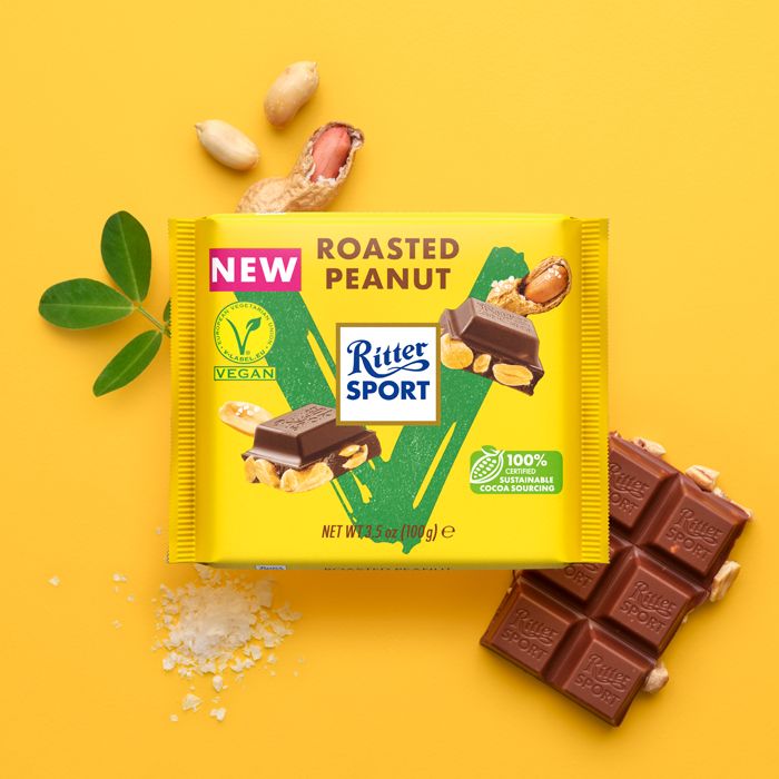 Ritter Sport Roasted Peanut Vegan 100g