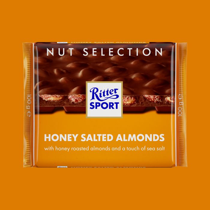 Ritter Sport Honey Salted Almonds 100g