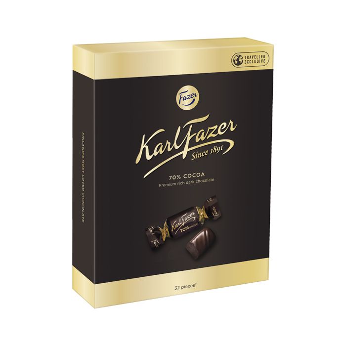Karl Fazer 70% Dark Chocolate 250g