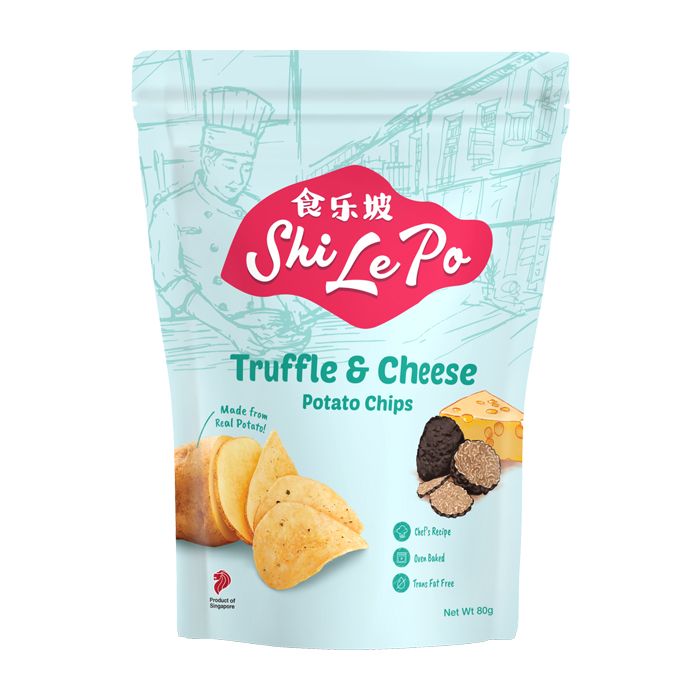 Shi Le Po Truffle & Cheese Potato Chips 80g