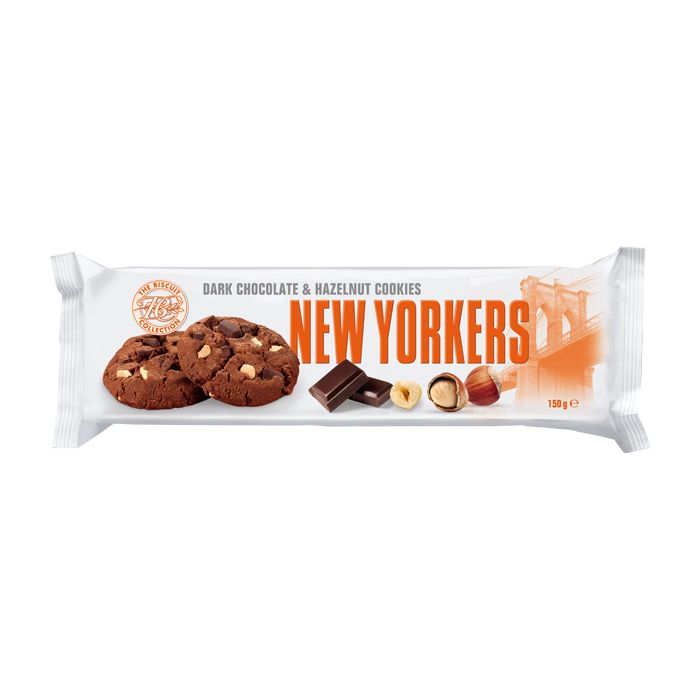 New Yorkers Dark Chocolate & Hazelnut 150g