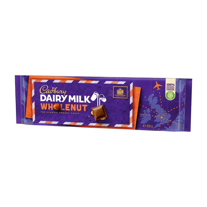 Cadbury Dairy Whole Nut Tablet 300g