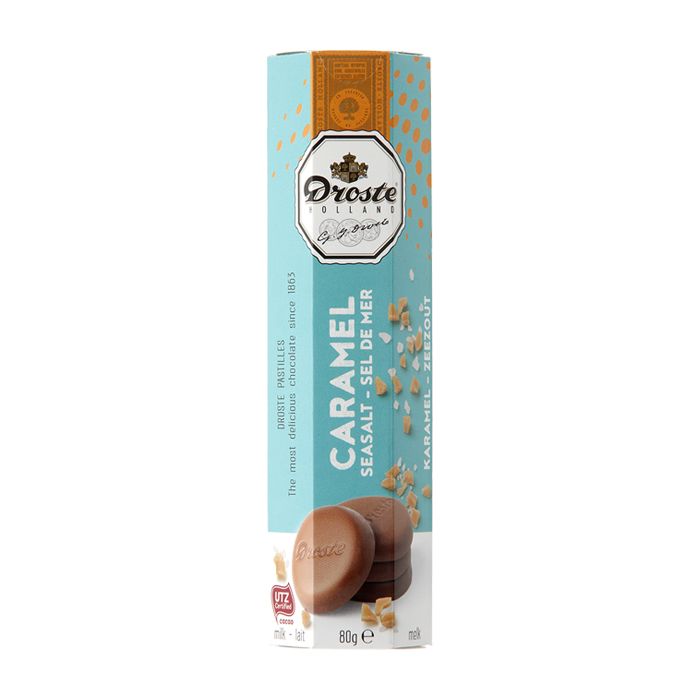 Droste Milk Caramel Sea Salt Pastilles 85g