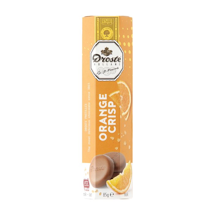 Droste Milk Orange Crisp Pastilles 85g