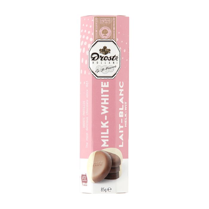 Droste Milk/White Pastilles 85g