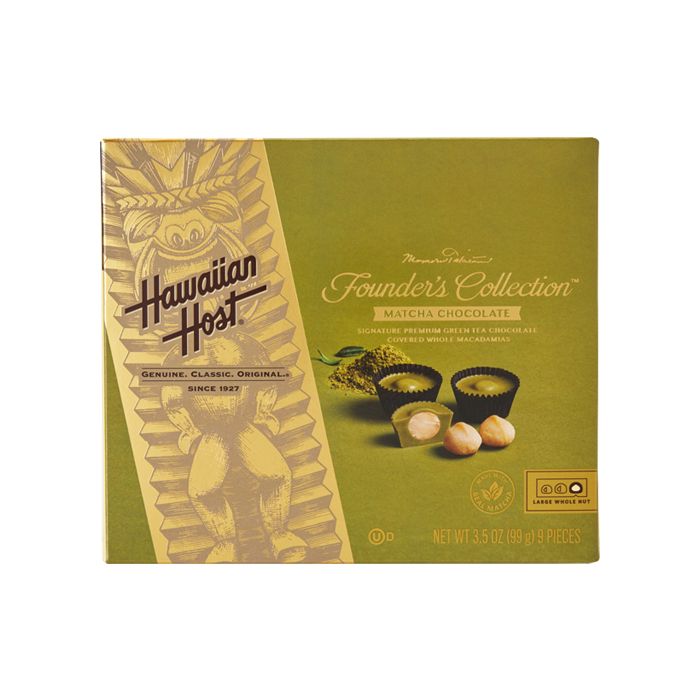 Hawaiian Host Founder's Collection Matcha Chocolate 99g