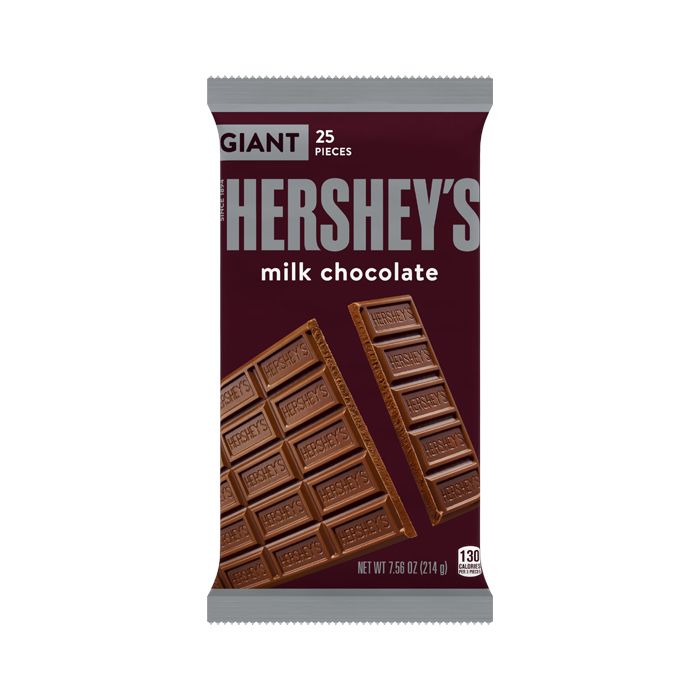 HERSHEY'S Milk Chocolate Giant Bar 214g