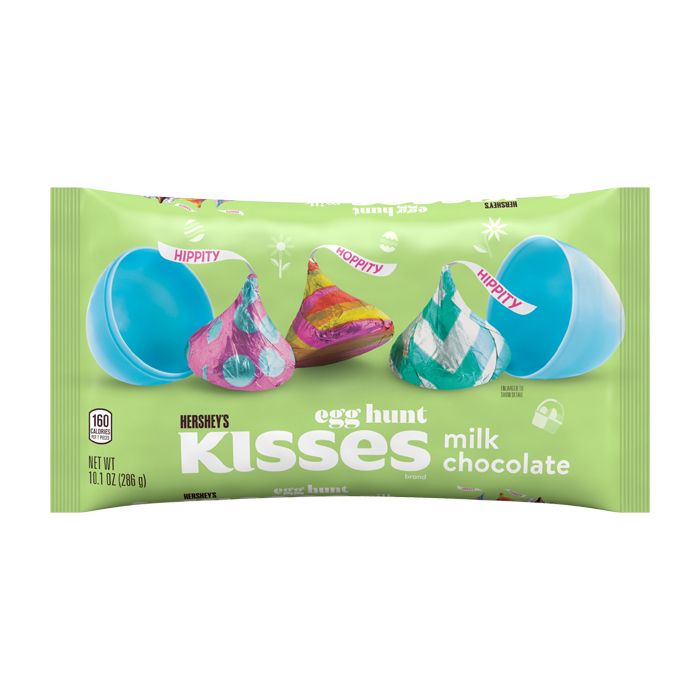 Hershey's Kisses Milk Chocolate Egg Hunt 286g