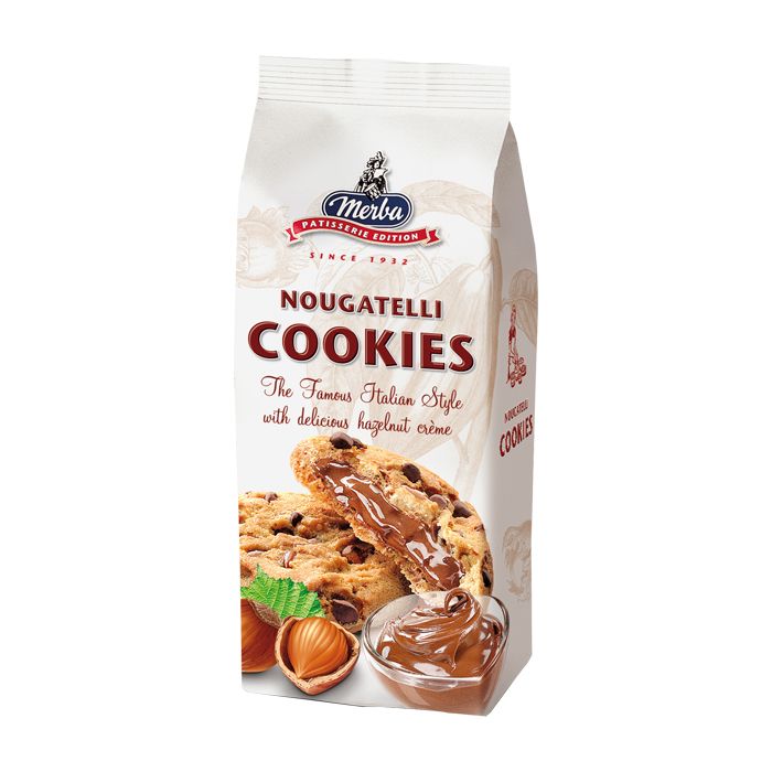 Merba Nougatelli Cookies 200g