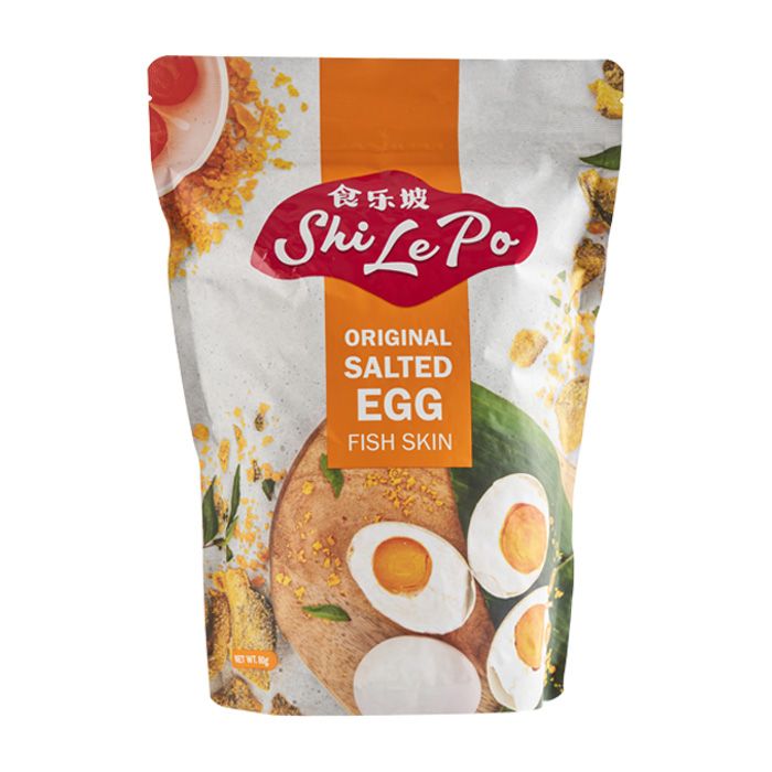 Shi Le Po Salted Egg Fish Skin 80g