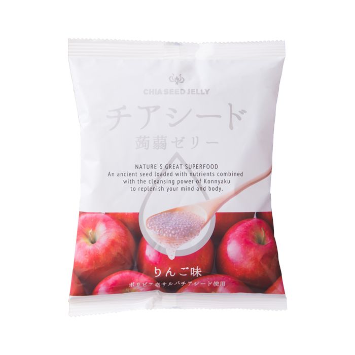 Wakashou Chia Seed Jelly Apple 175g