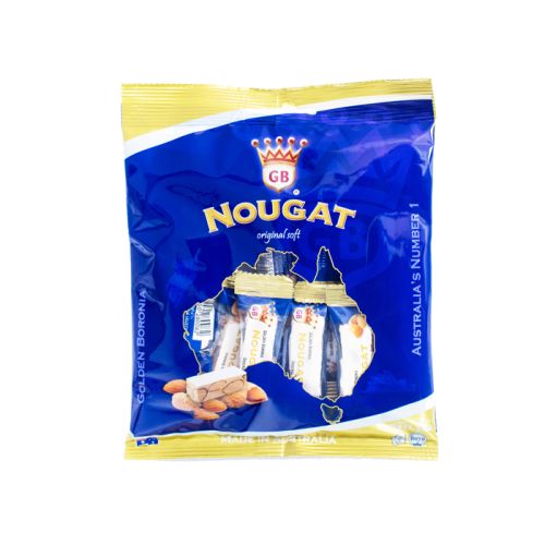 Golden Boronia Almond Soft Nougat 100g
