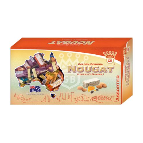 Golden Boronia Assorted Nougat 160g