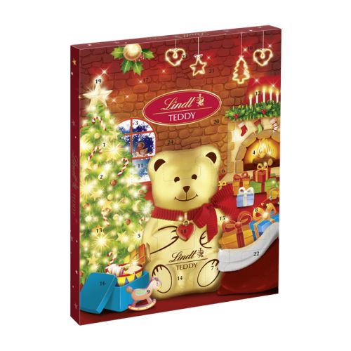 Lindt Christmas Teddy Advent Calendar 170g