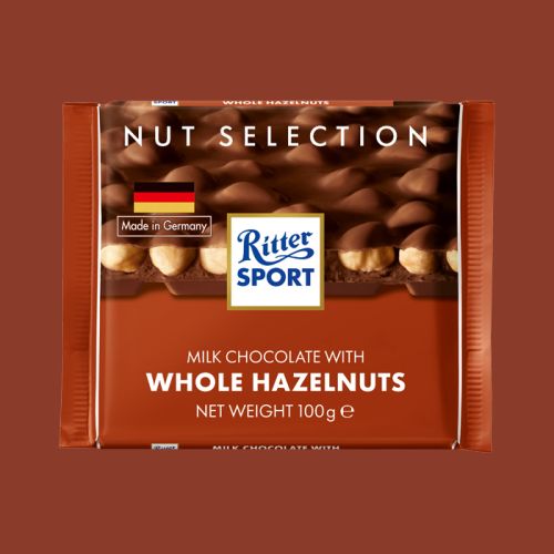 Ritter Sport Whole Hazelnuts 100g