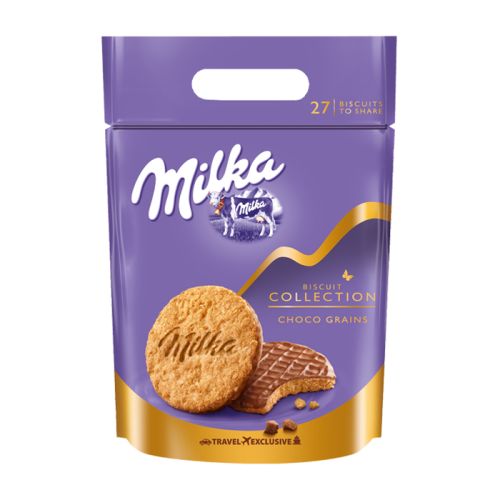 Milka Biscuits Choco Grains Pouch 378g