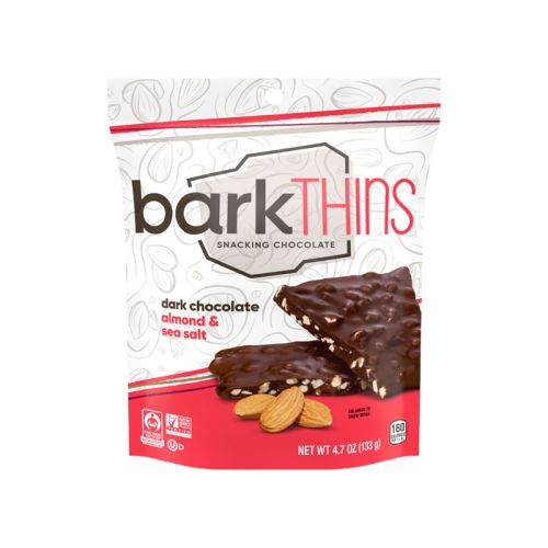 barkTHINS Dark Chocolate Almond & Sea Salt 133g