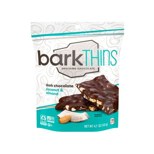 barkTHINS Dark Chocolate Coconut & Almond 133g