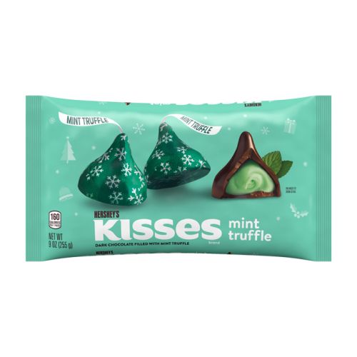 HERSHEY'S KISSES Dark Chocolate Mint Truffle 255G