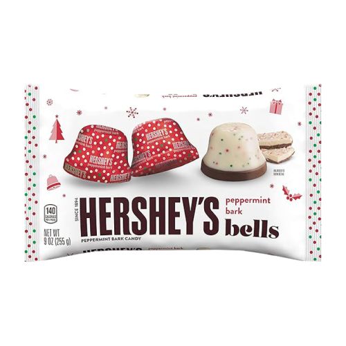 HERSHEY'S Peppermint Bark Bells 255g