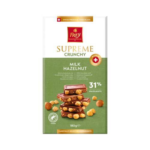 Frey Supreme Milk Hazelnut 180g