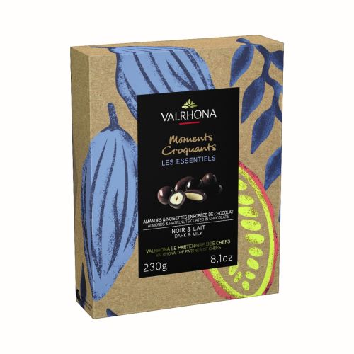 Valrhona Equinoxe Giftbox Dark & Milk 230g