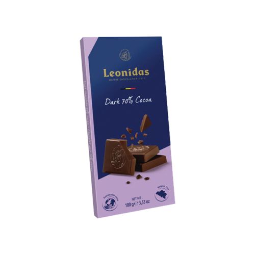 Leonidas Tablet Dark Chocolate 70% 100g