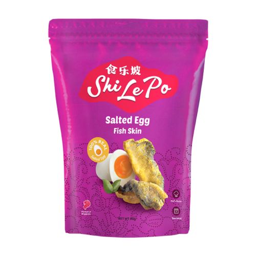 Shi Le Po Salted Egg Fish Skin 80g