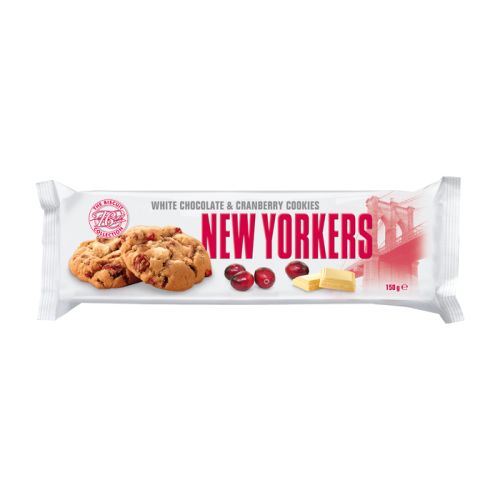 New Yorkers White Chocolate & Cranberry 150g