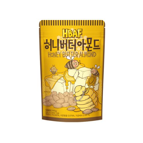 HBAF Honey Butter Almond 210g