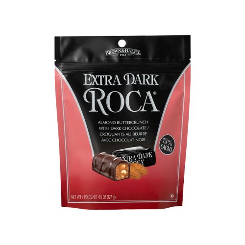 Extra Dark Roca Almond Buttercrunch Pouch 127g