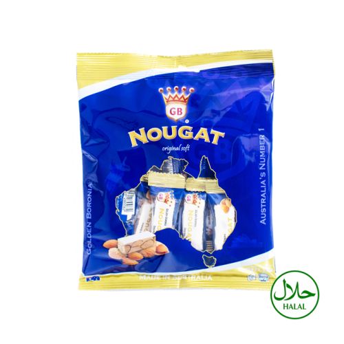 Golden Boronia Almond Soft Nougat 100g