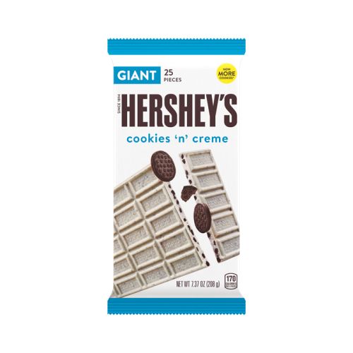 HERSHEY'S Cookies 'n' Creme Giant Bar 208g