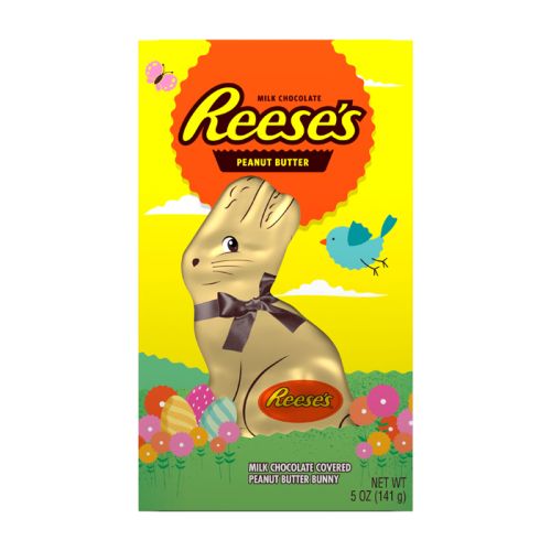 REESE'S Gold Milk Chocolate Peanut Butter Bunny 141g