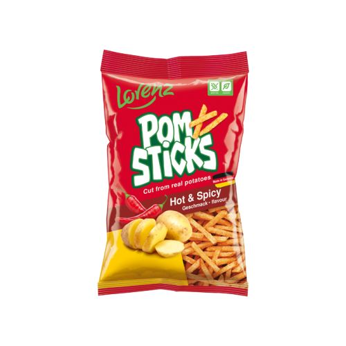 Lorenz Pomsticks Hot & Spicy 70g