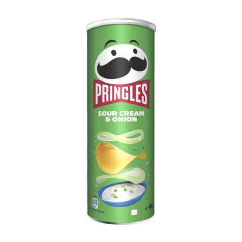 Pringles Sour Cream & Onion Crisps 165g